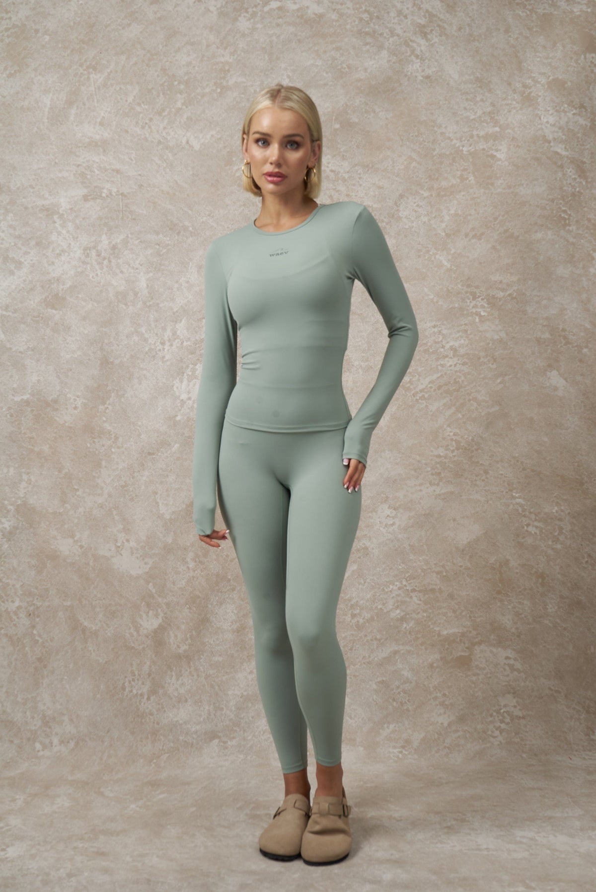 Neni Leggings - Fern - Waev Sports