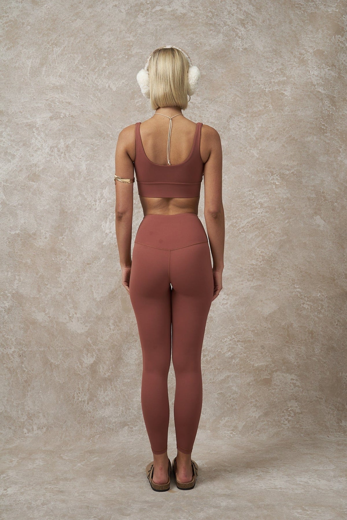 Lola Sports Bra ~ Chocolate - Waev Sports