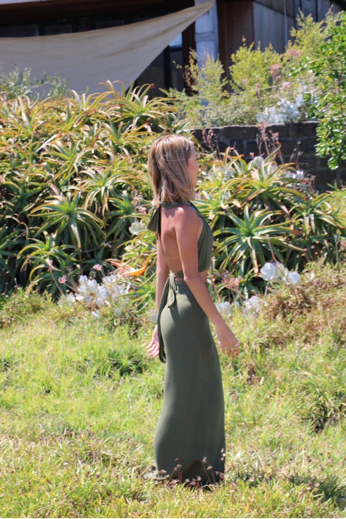 Zahara Top ~ Capulet Olive - Waev Sports