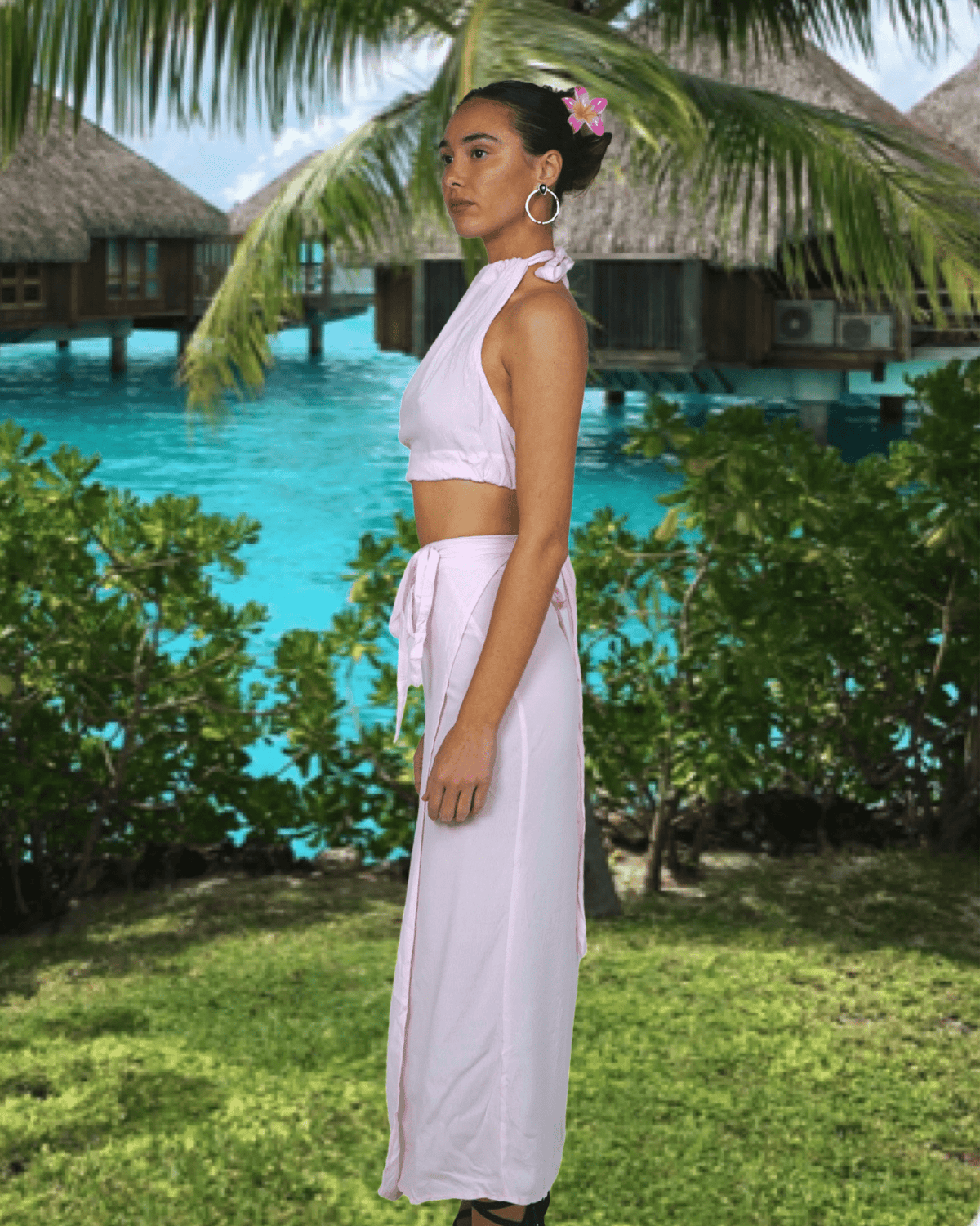 Zahara Skirt ~ Shrinking Violet - Waev Sports