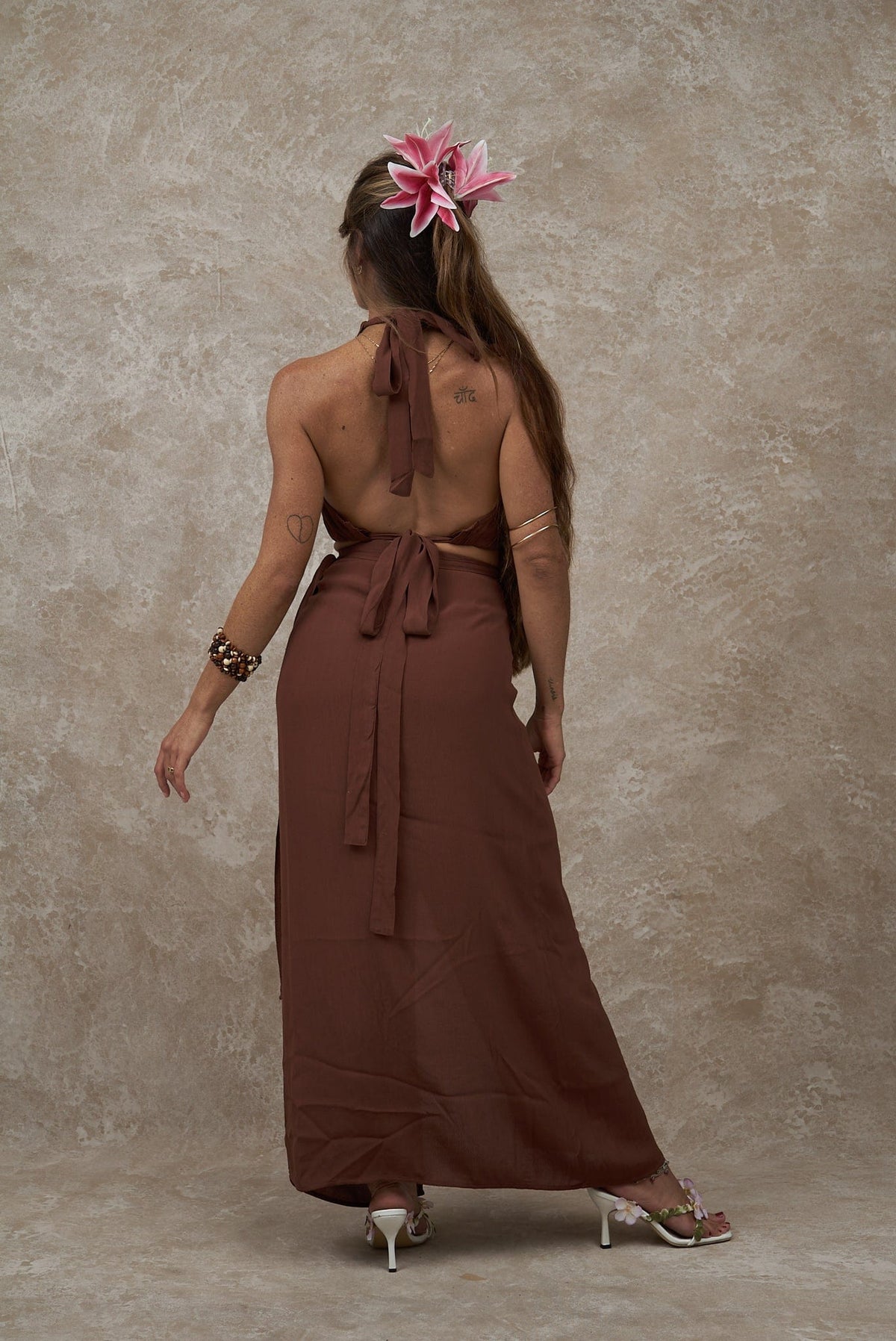 Zahara Top ~ Cocoa Brown - Waev Sports